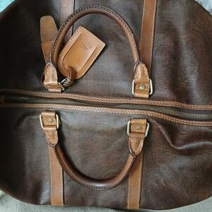 Etro Brown Leather Men's Bag